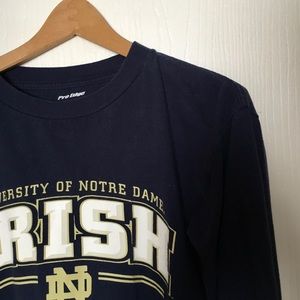 Notre Dame Navy Long Sleeve